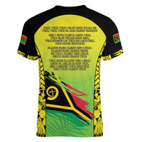 Vanuatu 46th Independence Women V-Neck T-Shirt Special Style LT05 - Polynesian Pride