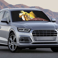 Papua New Guinea Auto Sun Shade 50 Years Of Independence - Polynesian Pride