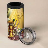Papua New Guinea 4 in 1 Can Cooler Tumbler 50 Years Of Independence LT05 - Polynesian Pride