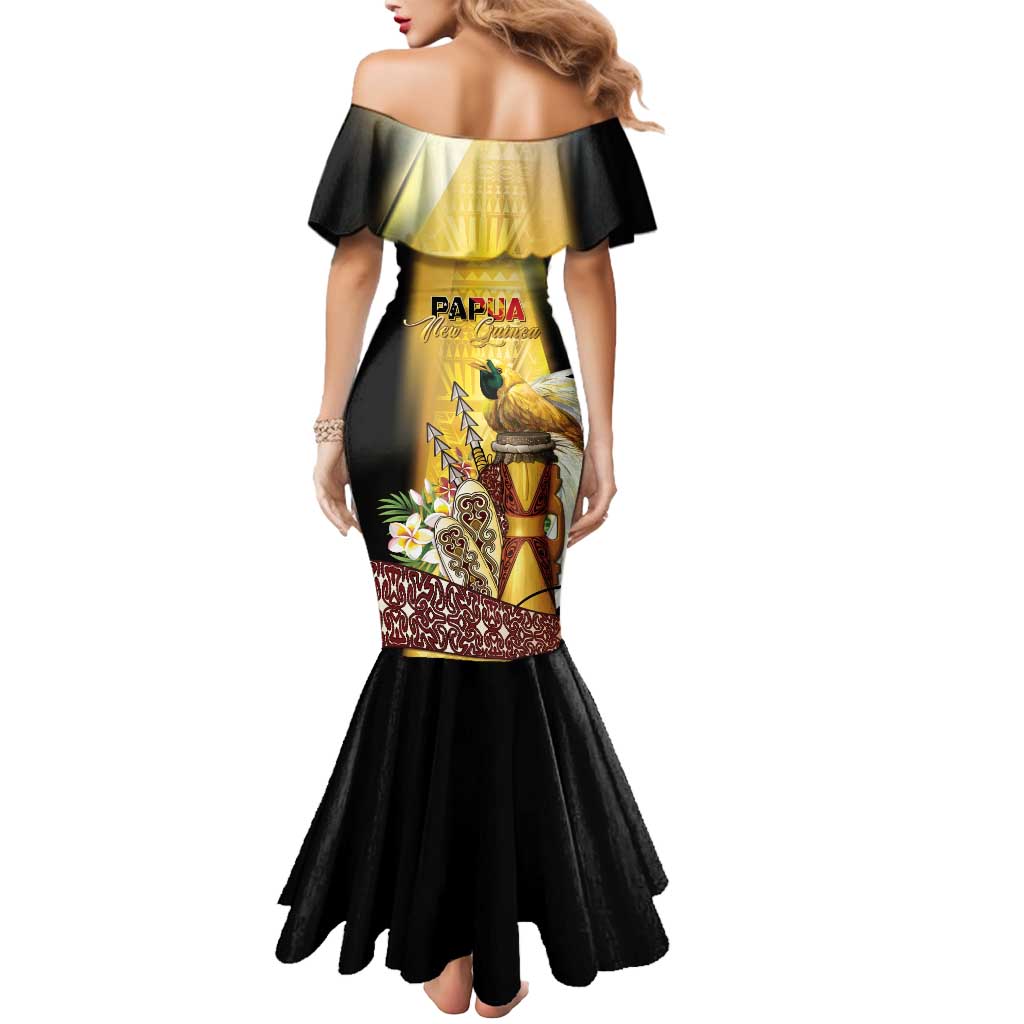 Papua New Guinea Mermaid Dress 50 Years Of Independence - Polynesian Pride
