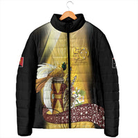 Papua New Guinea Padded Jacket 50 Years Of Independence - Polynesian Pride