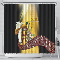 Papua New Guinea Shower Curtain Independence Day Unique Style LT05 - Polynesian Pride