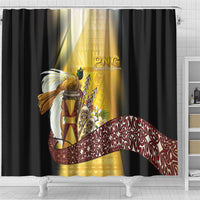 Papua New Guinea Shower Curtain Independence Day Unique Style LT05 - Polynesian Pride