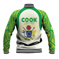 Kuki Independence 2026 Baseball Jacket Cook Islands 15 Finest White Version LT05 - Polynesian Pride
