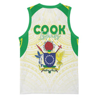 Kuki Independence 2026 Basketball Jersey Cook Islands 15 Finest White Version LT05 - Polynesian Pride