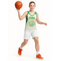 Kuki Independence 2026 Basketball Jersey Cook Islands 15 Finest White Version LT05 - Polynesian Pride