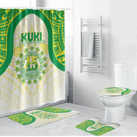 Kuki Independence 2026 Bathroom Set Cook Islands 15 Finest White Version LT05 Bathroom Set (4 pcs) White - Polynesian Pride