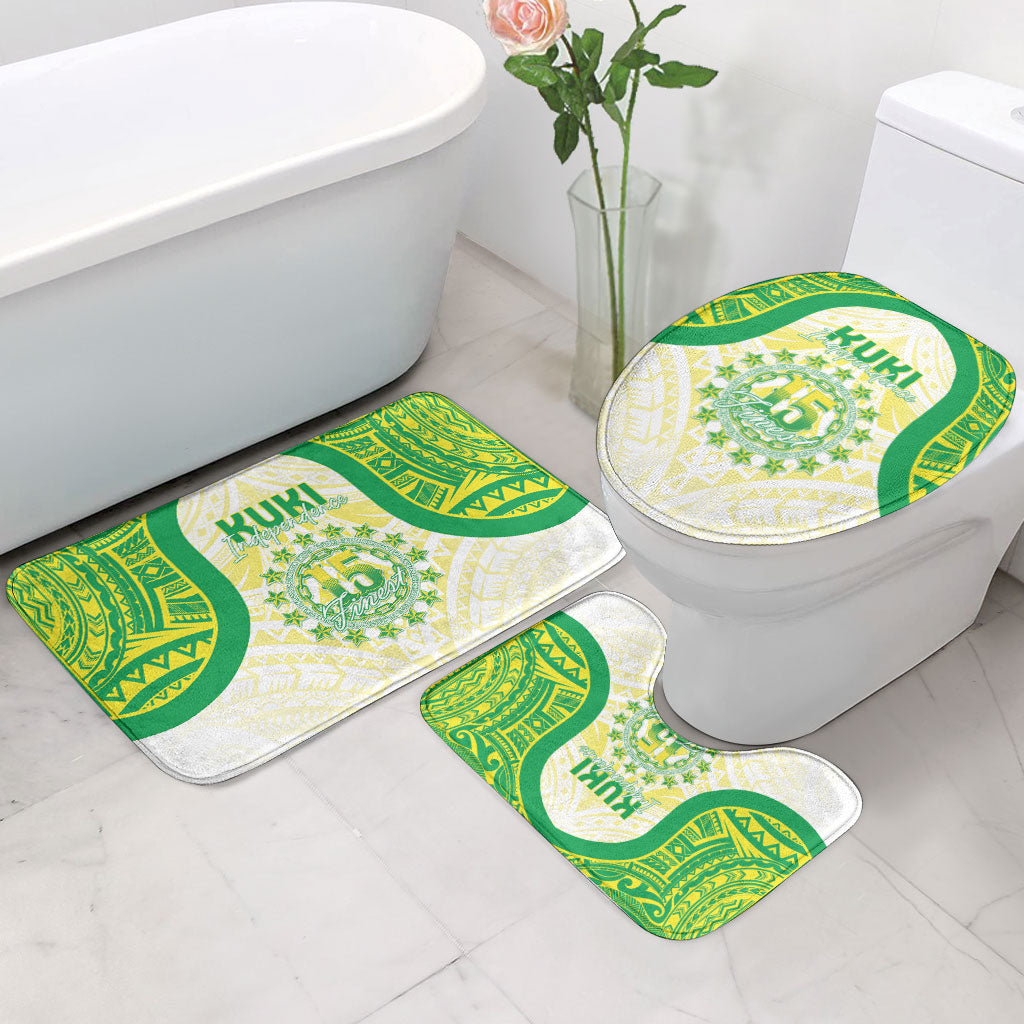 Kuki Independence 2026 Bathroom Set Cook Islands 15 Finest White Version LT05 - Polynesian Pride