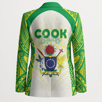 Kuki Independence 2026 Blazer Cook Islands 15 Finest White Version LT05 - Polynesian Pride
