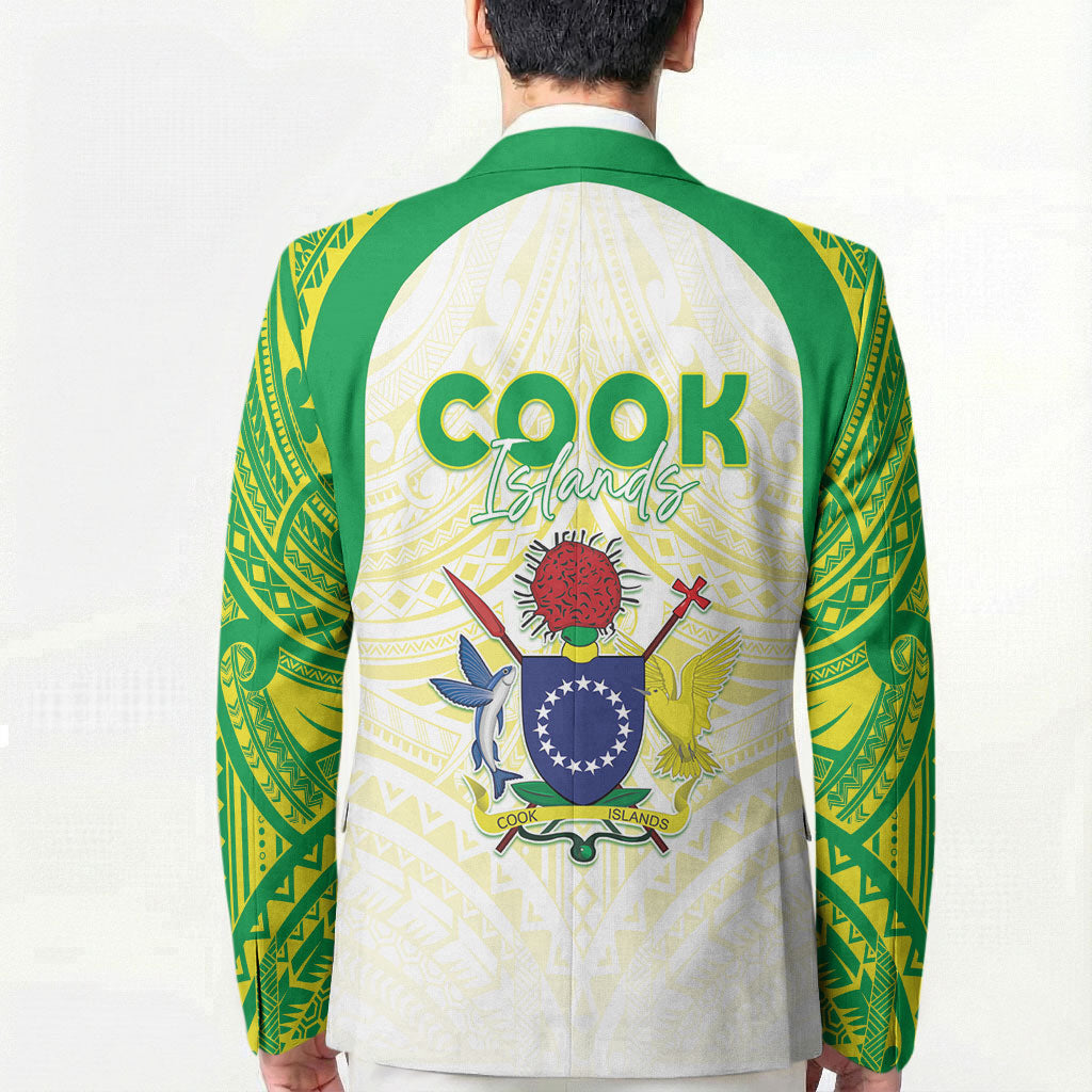 Kuki Independence 2026 Blazer Cook Islands 15 Finest White Version LT05 - Polynesian Pride