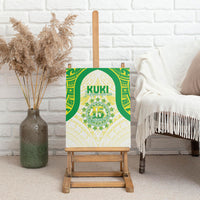 Kuki Independence 2026 Canvas Wall Art Cook Islands 15 Finest White Version LT05 - Polynesian Pride