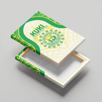 Kuki Independence 2026 Canvas Wall Art Cook Islands 15 Finest White Version LT05 - Polynesian Pride