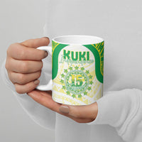Kuki Independence 2026 Ceramic Mug Cook Islands 15 Finest White Version LT05 - Polynesian Pride