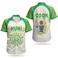 Kuki Independence 2026 Couples Matching Mermaid Dress and Hawaiian Shirt Cook Islands 15 Finest White Version LT05 - Polynesian Pride
