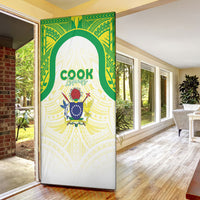 Kuki Independence 2026 Door Cover Cook Islands 15 Finest White Version LT05 - Polynesian Pride