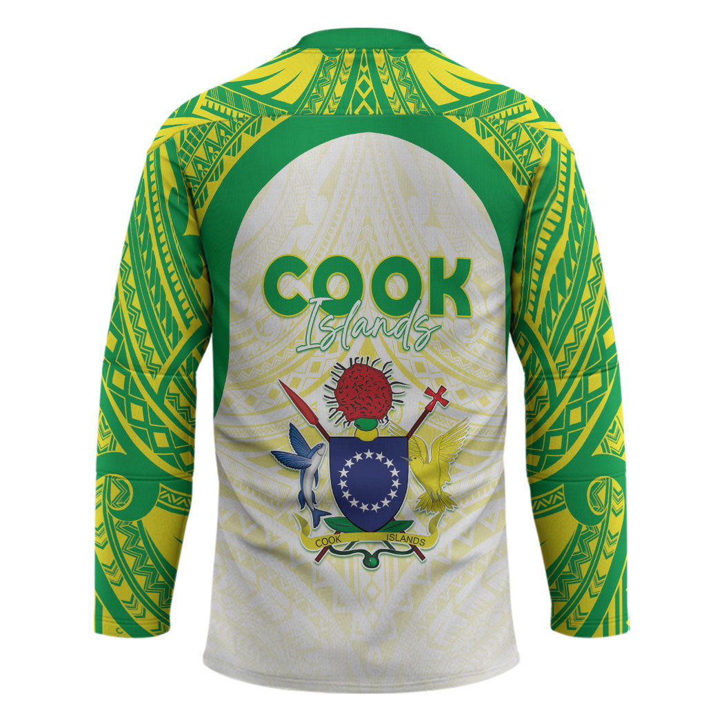 Kuki Independence 2026 Hockey Jersey Cook Islands 15 Finest White Version LT05 - Polynesian Pride
