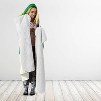 Kuki Independence 2026 Hooded Blanket Cook Islands 15 Finest White Version LT05 - Polynesian Pride