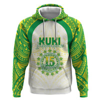Kuki Independence 2026 Hoodie Cook Islands 15 Finest White Version LT05 Pullover Hoodie White - Polynesian Pride