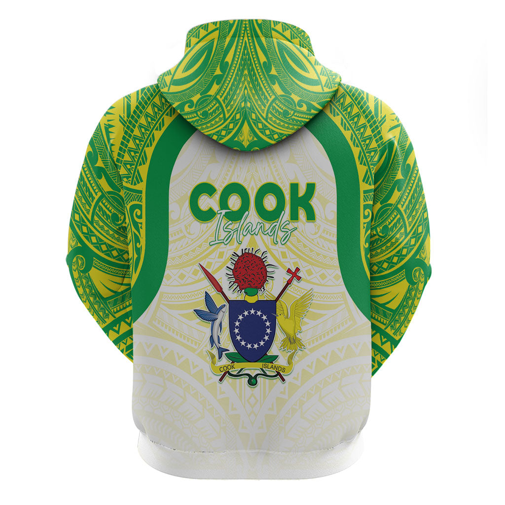 Kuki Independence 2026 Hoodie Cook Islands 15 Finest White Version LT05 - Polynesian Pride