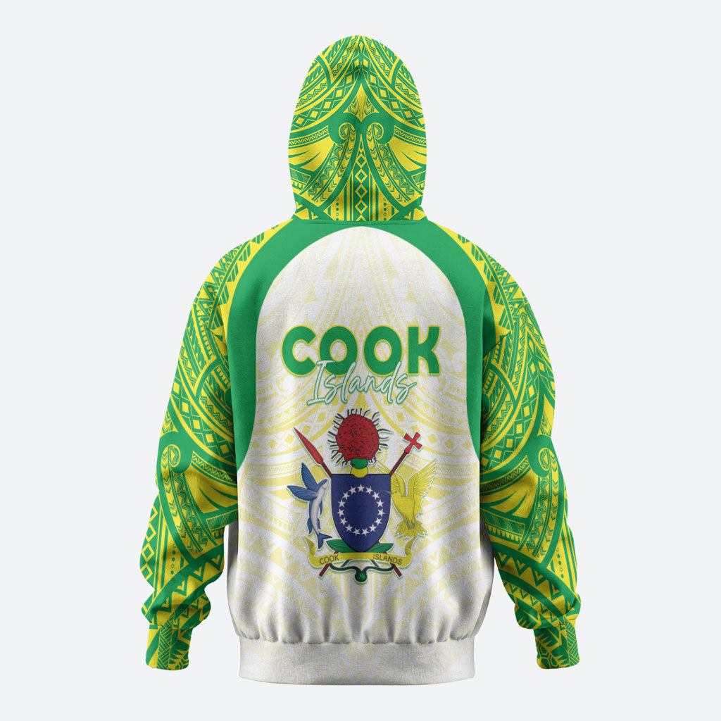 Kuki Independence 2026 Hoodie Cook Islands 15 Finest White Version LT05 - Polynesian Pride