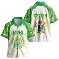 Kuki Independence 2026 Kid Hawaiian Shirt Cook Islands 15 Finest White Version LT05 - Polynesian Pride