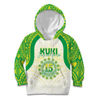 Kuki Independence 2026 Kid Hoodie Cook Islands 15 Finest White Version LT05 Hoodie White - Polynesian Pride
