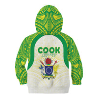 Kuki Independence 2026 Kid Hoodie Cook Islands 15 Finest White Version LT05 - Polynesian Pride