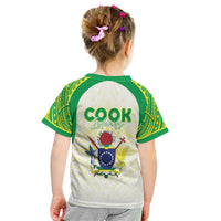 Kuki Independence 2026 Kid T Shirt Cook Islands 15 Finest White Version LT05 - Polynesian Pride