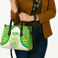 Kuki Independence 2026 Leather Bag Cook Islands 15 Finest White Version LT05 - Polynesian Pride