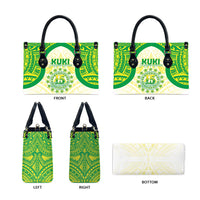 Kuki Independence 2026 Leather Bag Cook Islands 15 Finest White Version LT05 - Polynesian Pride