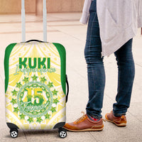 Kuki Independence 2026 Luggage Cover Cook Islands 15 Finest White Version LT05 White - Polynesian Pride