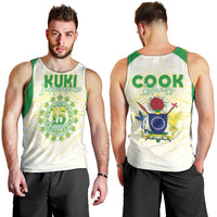Kuki Independence 2026 Men Tank Top Cook Islands 15 Finest White Version LT05 - Polynesian Pride