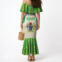 Kuki Independence 2026 Mermaid Dress Cook Islands 15 Finest White Version LT05 - Polynesian Pride