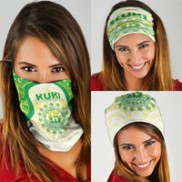 Kuki Independence 2026 Neck Gaiter Cook Islands 15 Finest White Version LT05 - Polynesian Pride