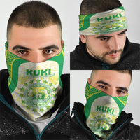 Kuki Independence 2026 Neck Gaiter Cook Islands 15 Finest White Version LT05 - Polynesian Pride