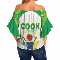 Kuki Independence 2026 Off Shoulder Wrap Waist Top Cook Islands 15 Finest White Version LT05 - Polynesian Pride