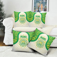 Kuki Independence 2026 Pillow Cover Cook Islands 15 Finest White Version LT05 - Polynesian Pride