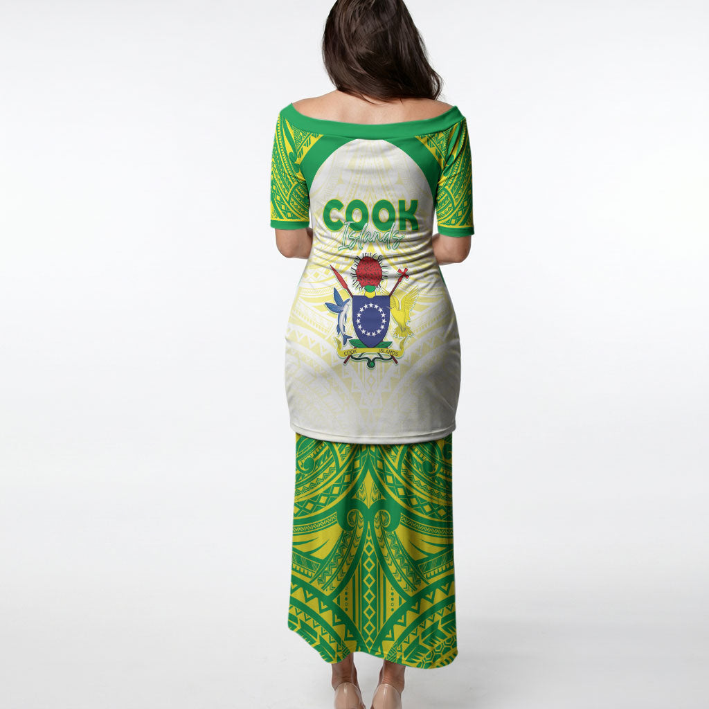 Kuki Independence 2026 Puletasi Cook Islands 15 Finest White Version LT05 - Polynesian Pride