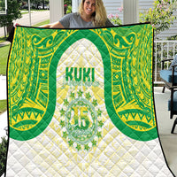 Kuki Independence 2026 Quilt Cook Islands 15 Finest White Version LT05 White - Polynesian Pride