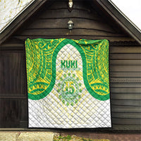 Kuki Independence 2026 Quilt Cook Islands 15 Finest White Version LT05 - Polynesian Pride