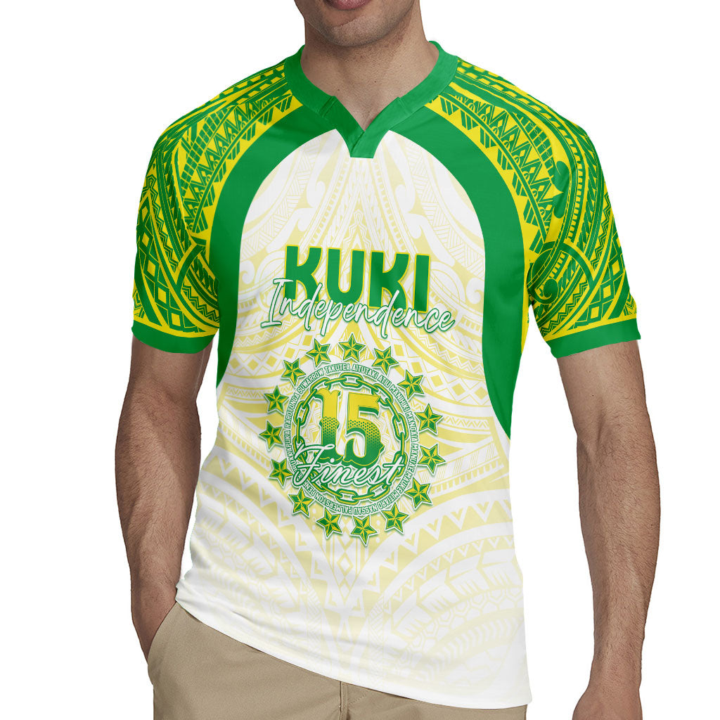Kuki Independence 2026 Rugby Jersey Cook Islands 15 Finest White Version LT05 - Polynesian Pride