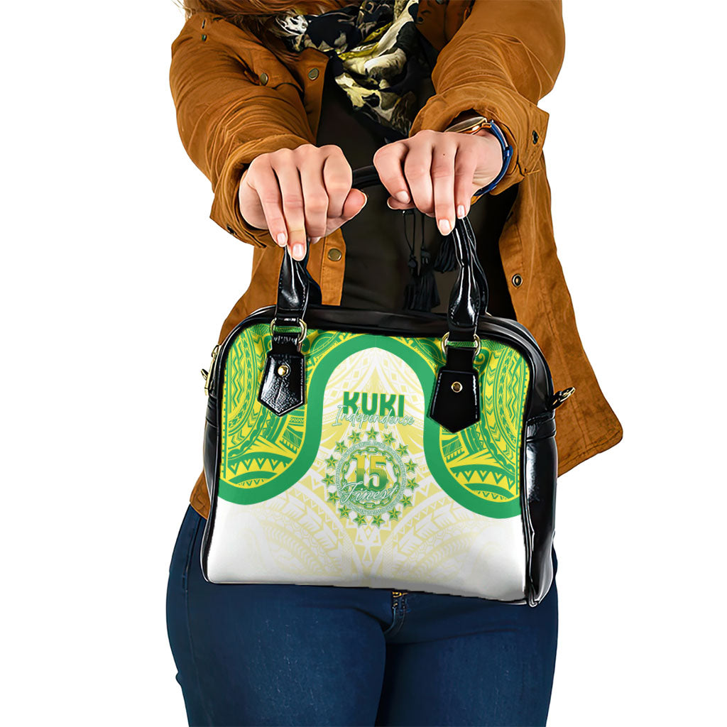 Kuki Independence 2026 Shoulder Handbag Cook Islands 15 Finest White Version LT05 One Size White - Polynesian Pride