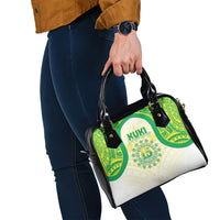 Kuki Independence 2026 Shoulder Handbag Cook Islands 15 Finest White Version LT05 - Polynesian Pride