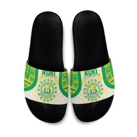 Kuki Independence 2026 Slide Sandals Cook Islands 15 Finest White Version LT05 White - Polynesian Pride