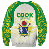 Kuki Independence 2026 Sweatshirt Cook Islands 15 Finest White Version LT05 - Polynesian Pride