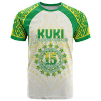 Kuki Independence 2026 T Shirt Cook Islands 15 Finest White Version LT05 White - Polynesian Pride