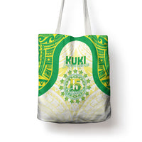Kuki Independence 2026 Tote Bag Cook Islands 15 Finest White Version LT05 - Polynesian Pride