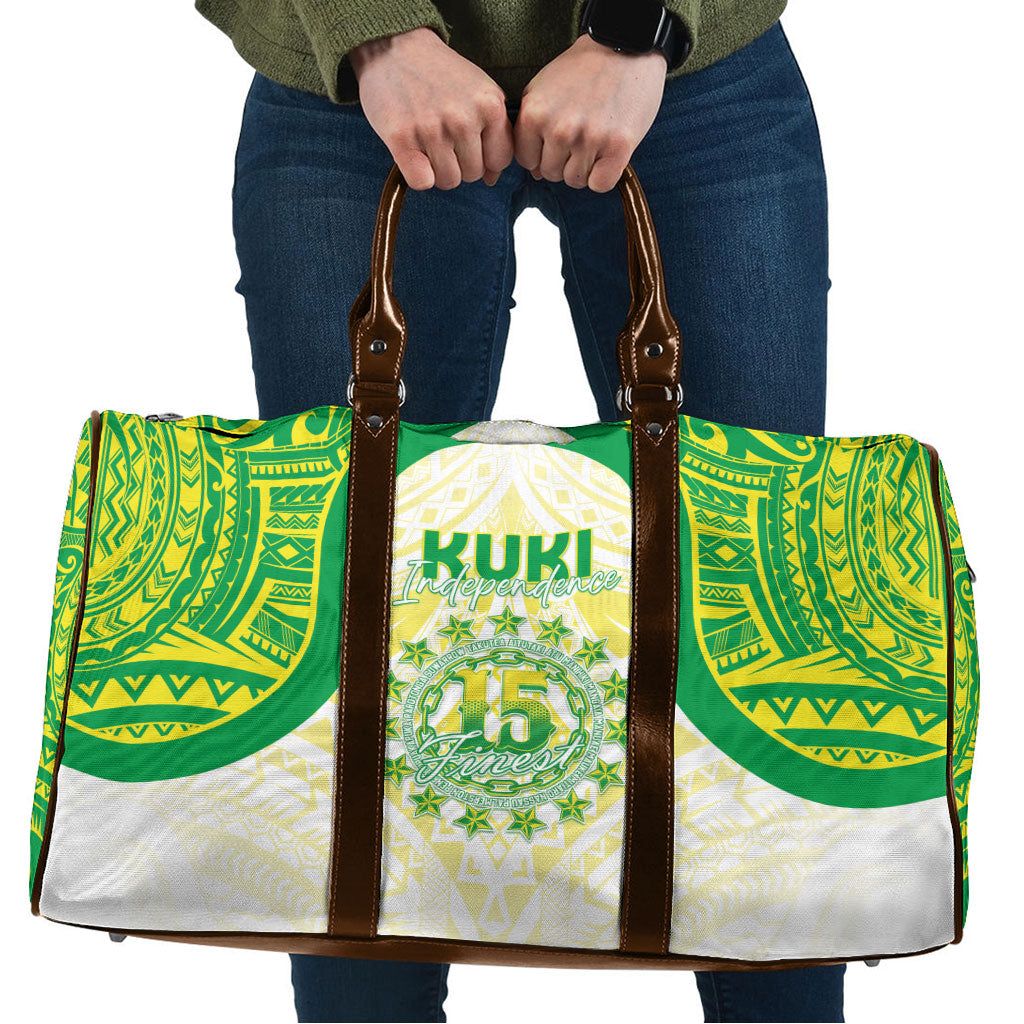 Kuki Independence 2026 Travel Bag Cook Islands 15 Finest White Version LT05 White - Polynesian Pride