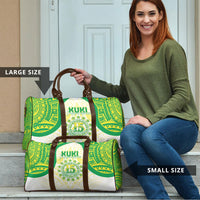 Kuki Independence 2026 Travel Bag Cook Islands 15 Finest White Version LT05 - Polynesian Pride