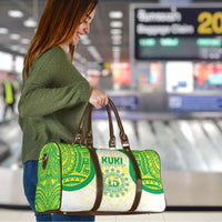 Kuki Independence 2026 Travel Bag Cook Islands 15 Finest White Version LT05 - Polynesian Pride
